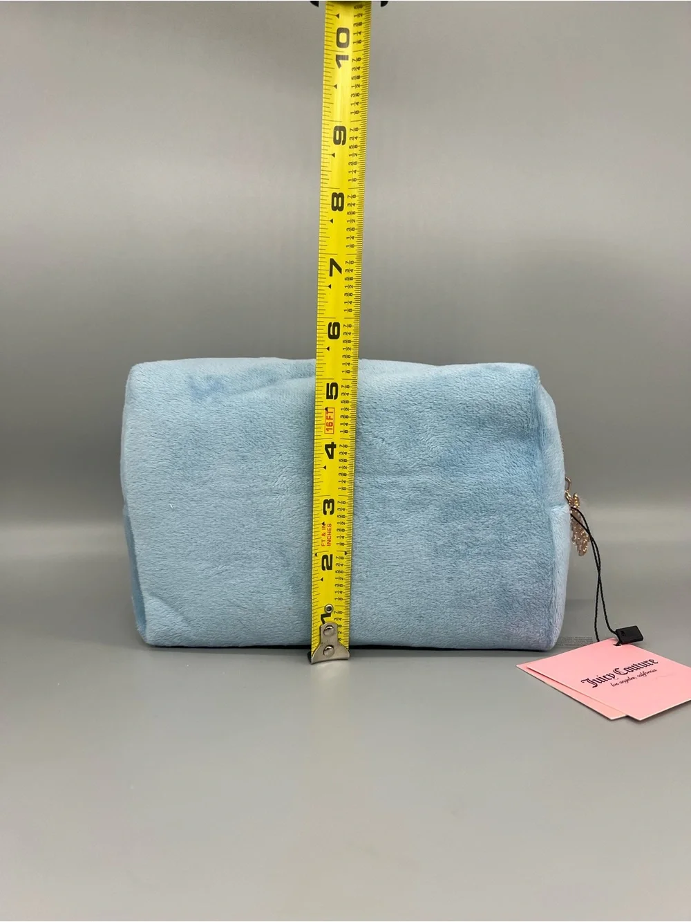 Juicy couture more is more velour cosmetics bag